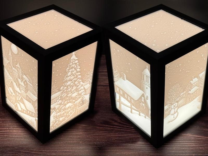 Modular Lantern - Lithophane Edition
