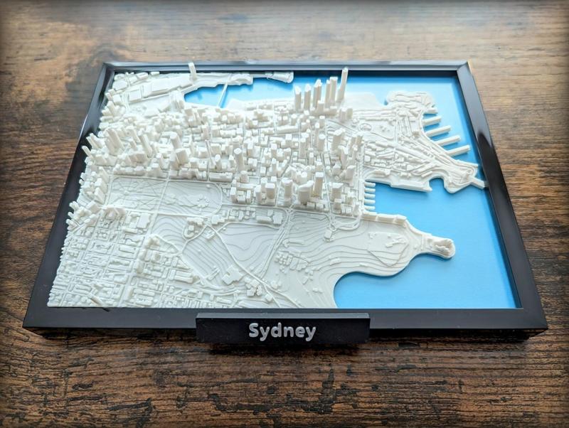 Sydney Australia 3D Miniature