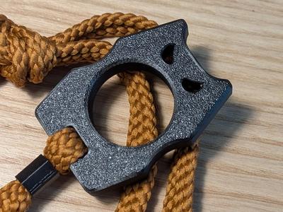 Tactical Fidget Keychain | 3D Printable Model