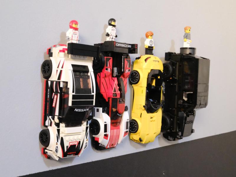 LEGOs Speed Champion Wall Mount 