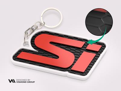 Honda SI Keychain