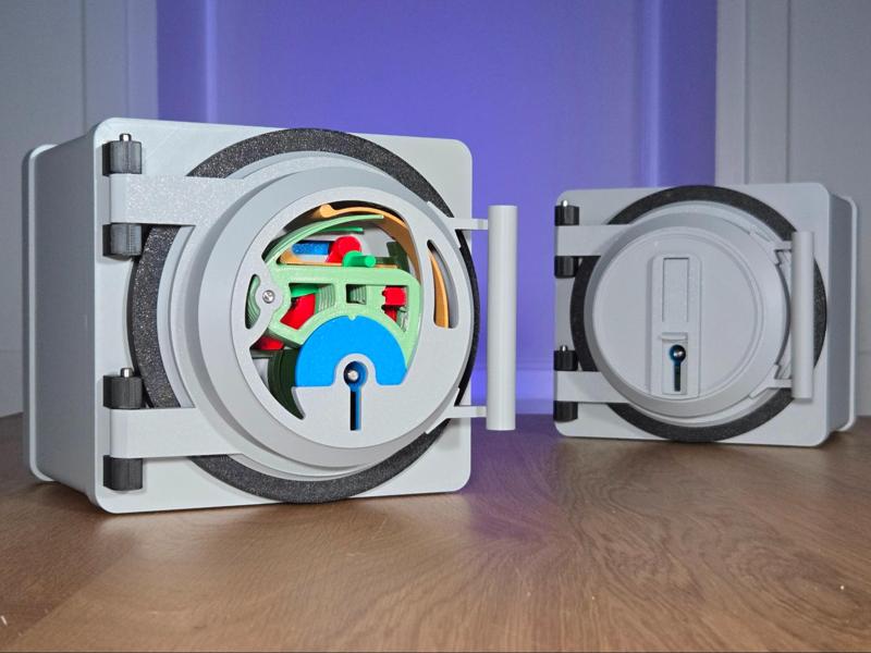 Mini Vault with 6 Lever Detector Lock