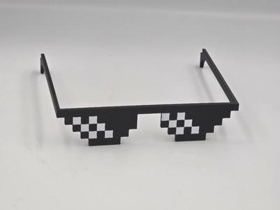 Minecraft glasses Pixel only 14g filament