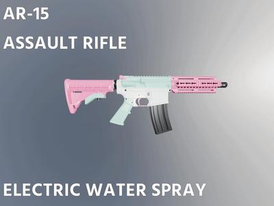 Complete AR-15 Water spray