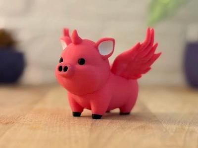 Pig with wings
