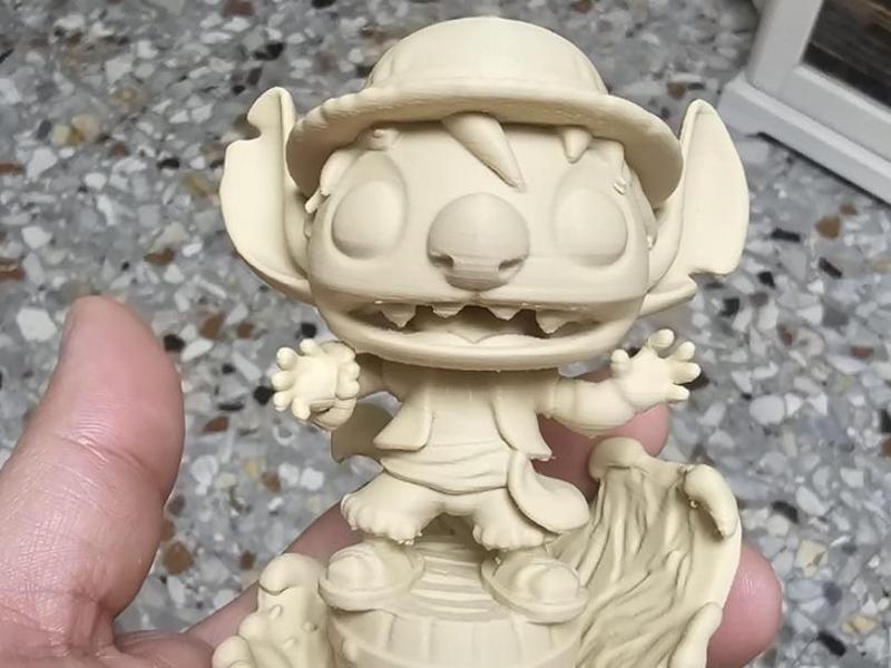 Stitch Luffy