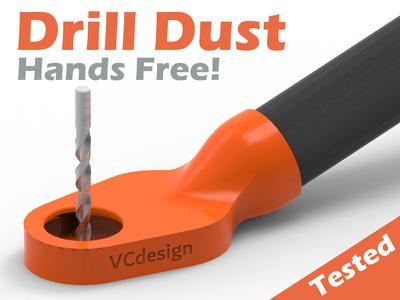 Drill Dust Collector - Hands Free