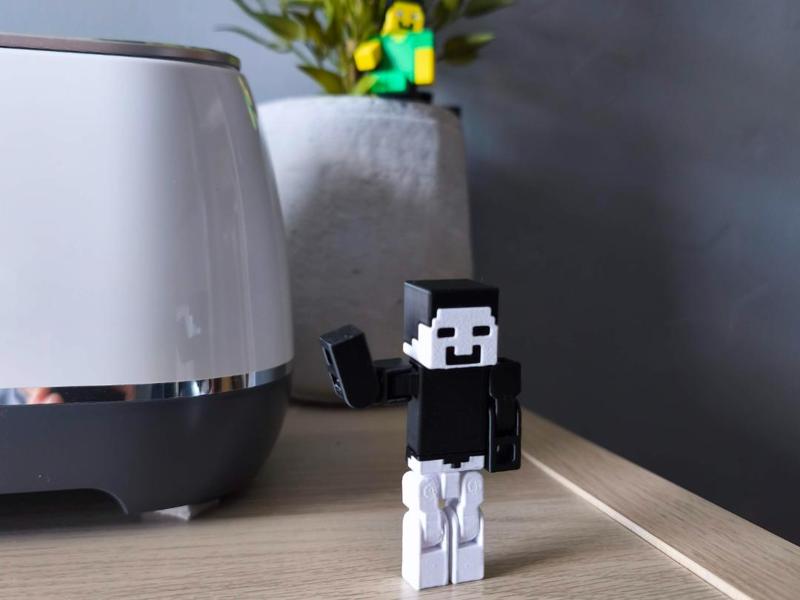 Articulated Steve 3.0 – B/W Non-AMS Version 1hr15m