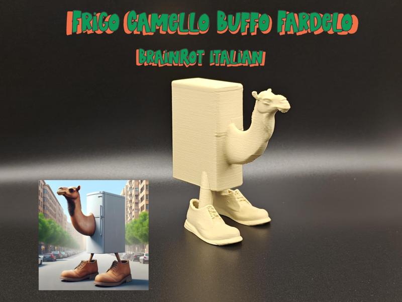 Funny Camel Fridge Fardel Brainrot