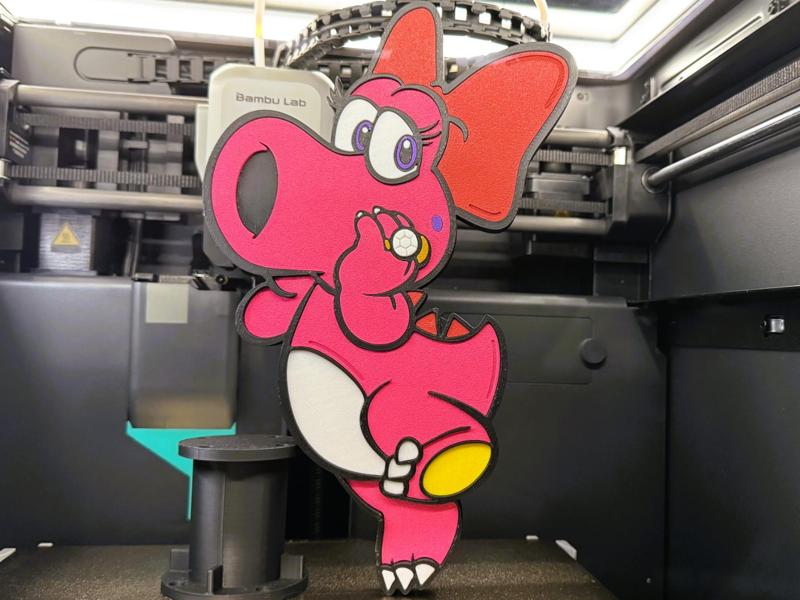 Birdo Wall Decor (NO AMS - Multipart)