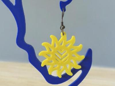 Sunburst Earrings