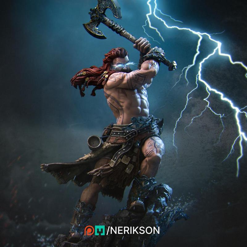 Ivar The Runic Warrior [presupported]