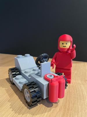 Big Brick Moon Buggy with driver 300% 