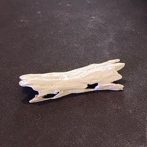 Half Tree Trunk Terrain Hardscape