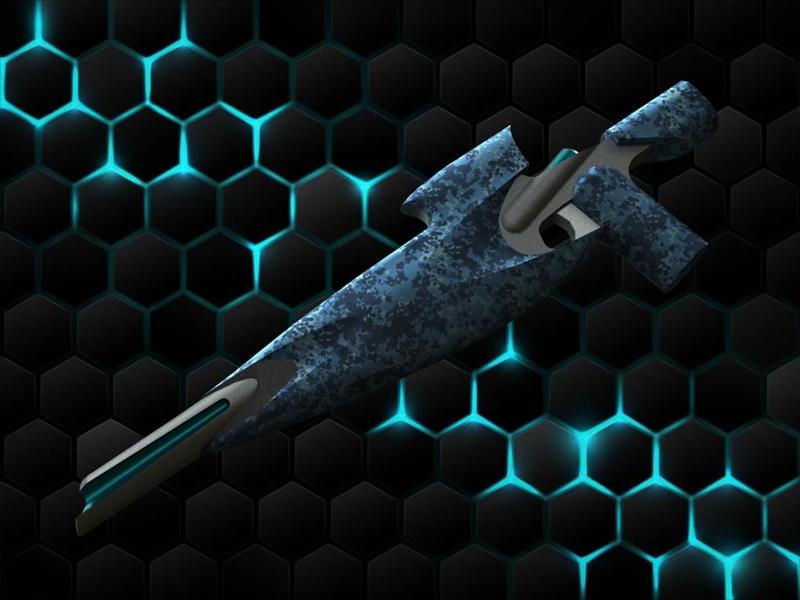 "Focus" Rifle for Lego Minifigures