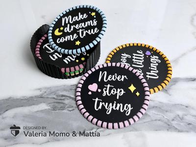 6 Inspiring Phrases for Your Coasters, Part 1