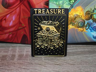 MAGIC MTG EDH COMMANDER TOKEN: TREASURE