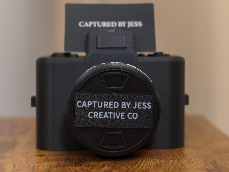 Customisable Photographer’s Business Card Holder 