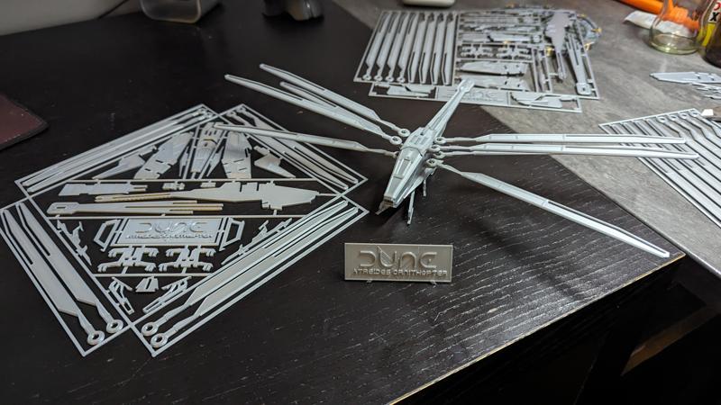 Dune - House Atreides Ornithopter - Kit