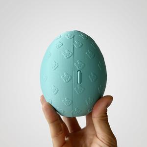 Egg-shaped container