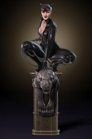 Catwoman statue