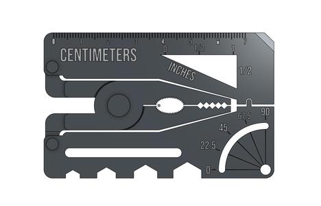 Print In Place Credit Card Pliers And Measurement Tools