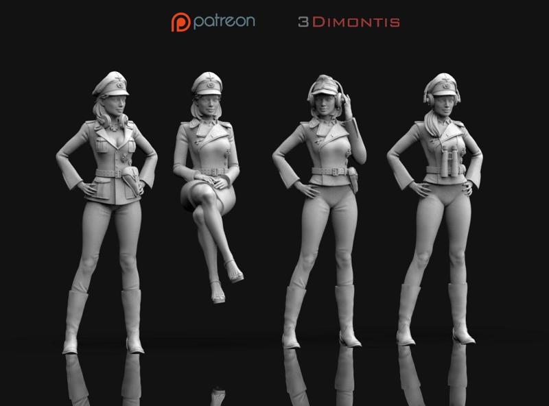 german girls tank crew