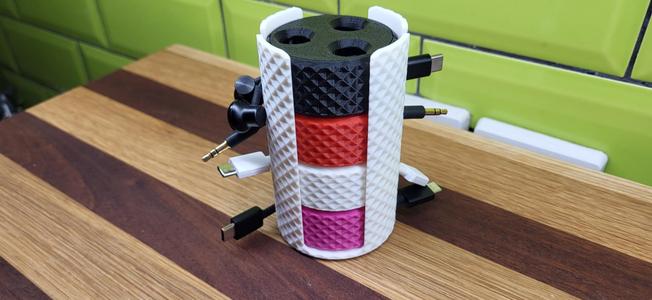Charger Cable Organizer Holder