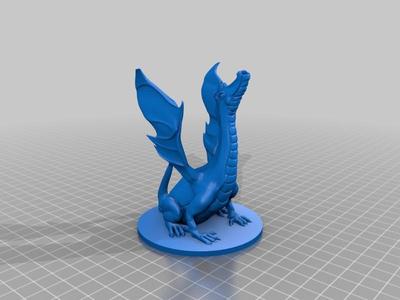 3" Dragon Mini for D&D or Other RPGs