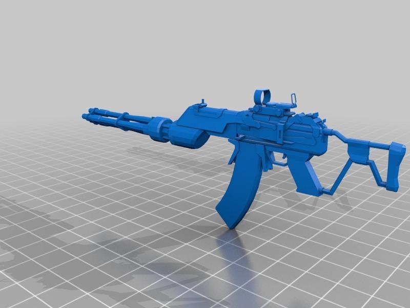 Borderlands 2 Assault Rifle models breakdown
