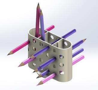 Organizer For Drawing Supplies