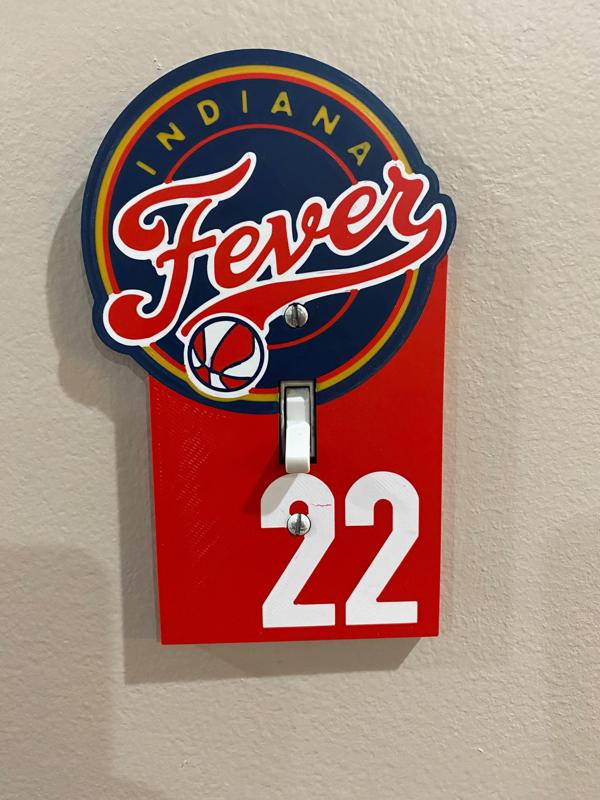 Indiana Fever Caitlin Clark Light Switch Cover
