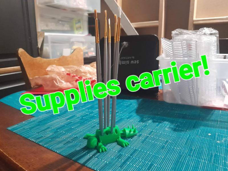 Stego supplies holder