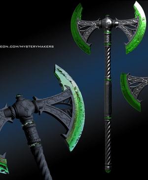 Deadric Glass axe