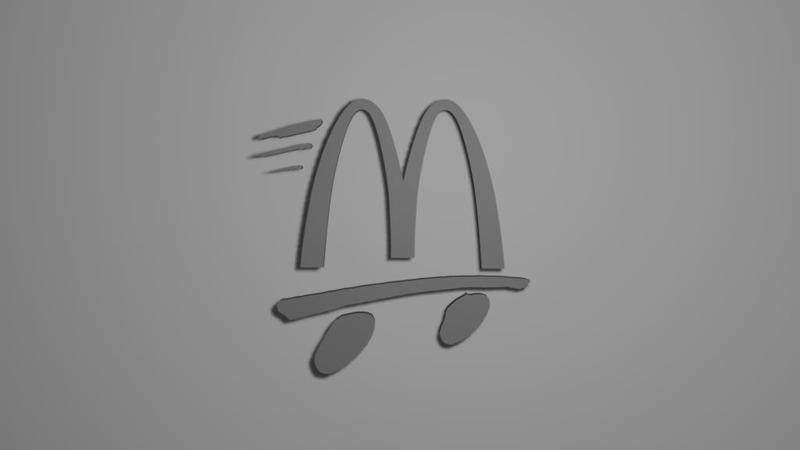 Mc drive thru logo
