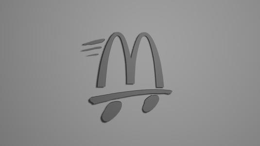 Mc drive thru logo
