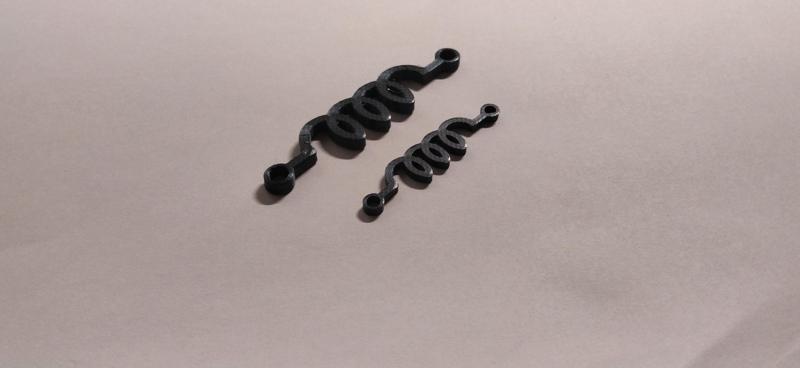Coil keychain