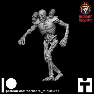 Hell Skeleton Punching