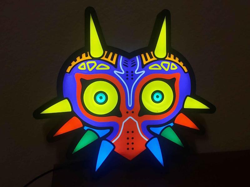 Majora's Mask Light Box Legend of Zelda