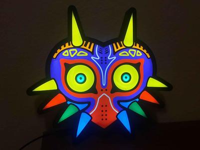 Majora's Mask Light Box Legend of Zelda