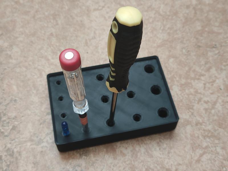 Gridfinity Screwdriver Storage