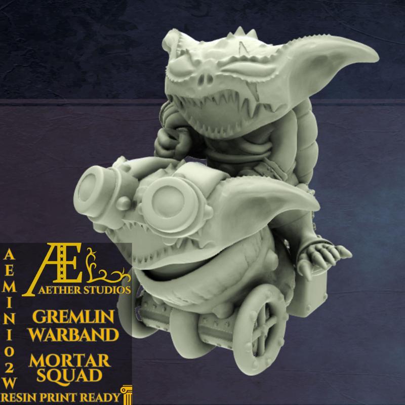 AEMINI02W - Gremlin Warband: Mortar Squad