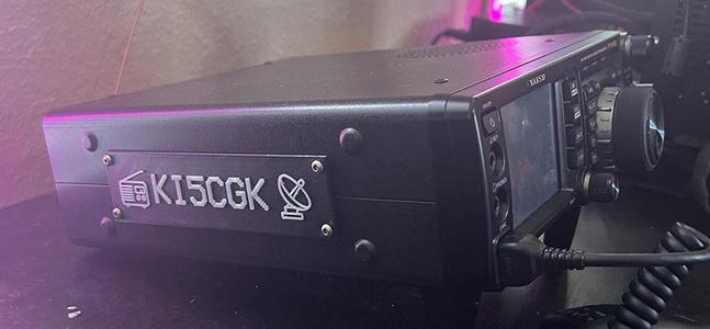 Yaesu FT-991A Custom Nameplate
