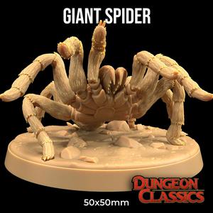 Giant Spider (Tarantula) | PRESUPPORTED | Dungeon Classics