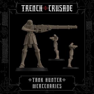 Trench Crusade - Communicant tank hunter (Aiming) - Mercenaries
