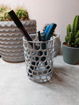 Voronoi Pen Holder
