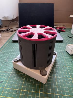 Descicant Airflow Circulator for 120mm FAN