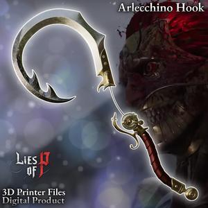 Arlecchino Articulated Cosplay Hook Lies of P Overture