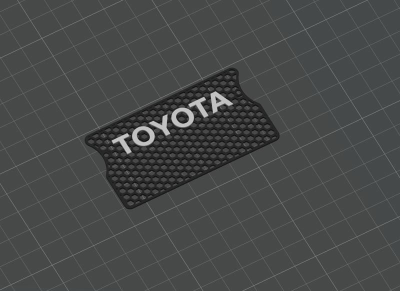 Model 13 Bamboo - Toyota grill 3D Sets