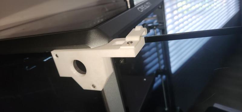 K1 Max 3D Printer - 90 degree door latch, self-latching & release